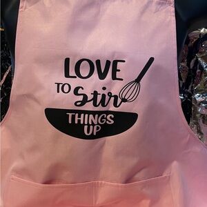 Colorful Aprons and t-shirts